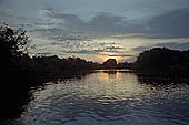 Tonle Sap - Prek Toal 'bird sanctuary' - sunrise on the inundated forest 